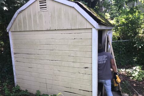 best residential and commercial shed, deck, gazebo, hot tub, play set, pool removal services in arlington, fairfax, alexanria va, dominion reliable
