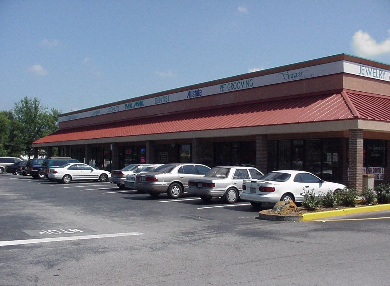 Metal Roof of a Commercial Property