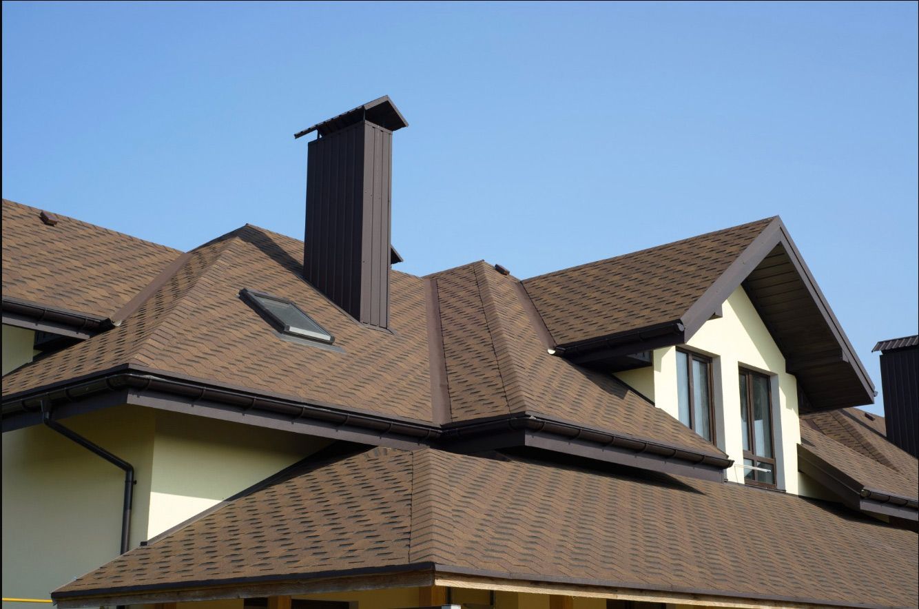 House with New Shingle Roof