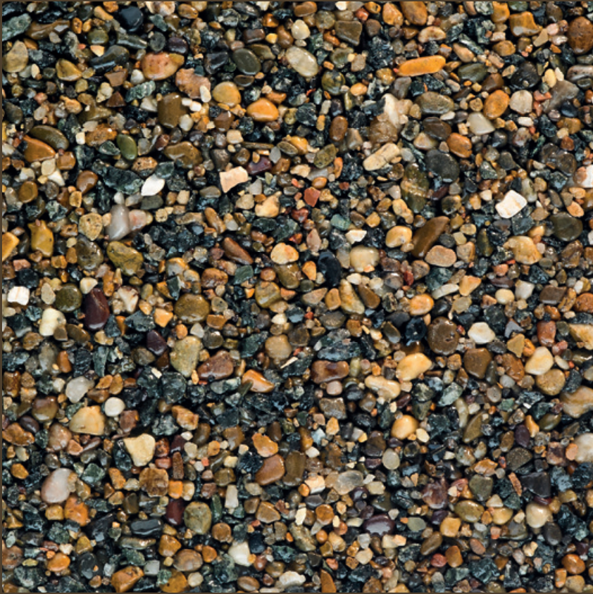 Arcadia blend, colour for resin driveways, footpaths, and patios.