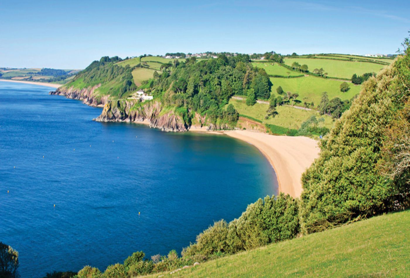 Blackpool Sands, in Dartmouth.