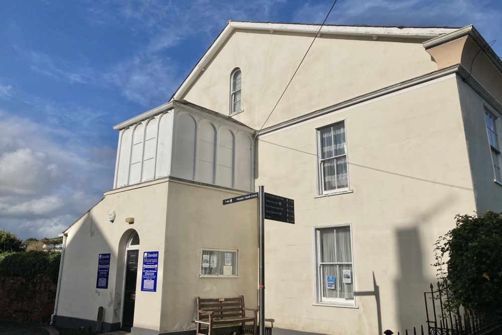Dawlish Museum entrance.