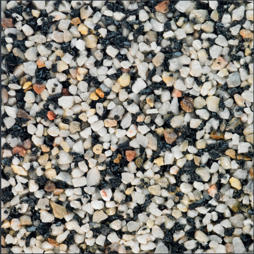 Domino blend, colour for resin driveways, footpaths, and patios.