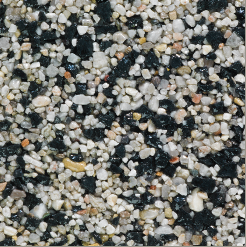 Oyster blend, colour for resin driveways, footpaths, and patios.