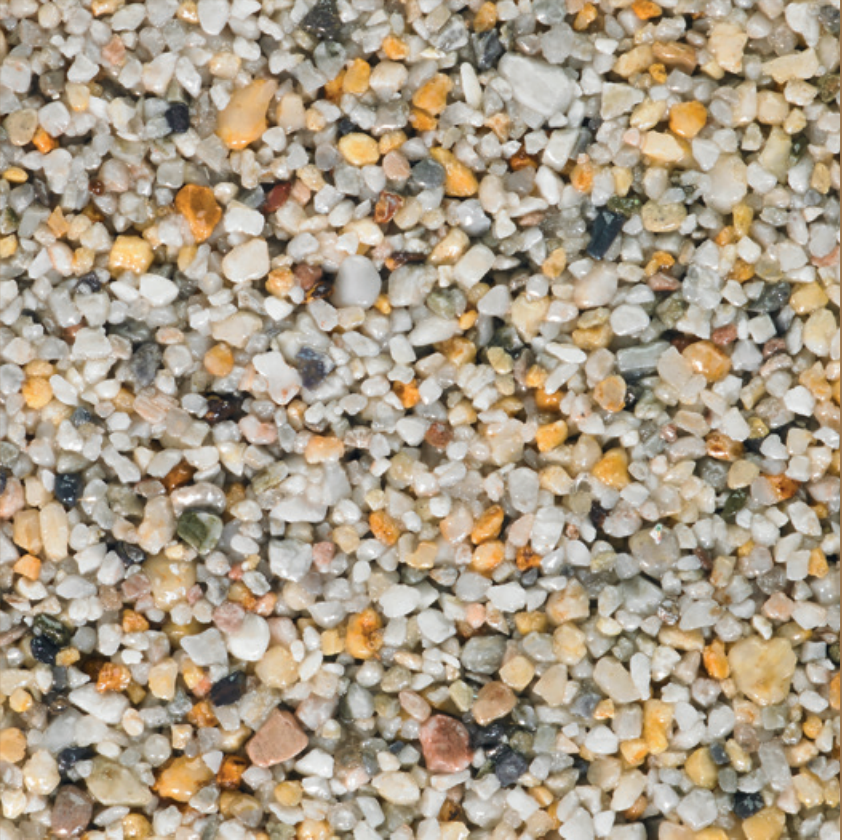 Seashore blend, colour for resin driveways, footpaths, and patios.