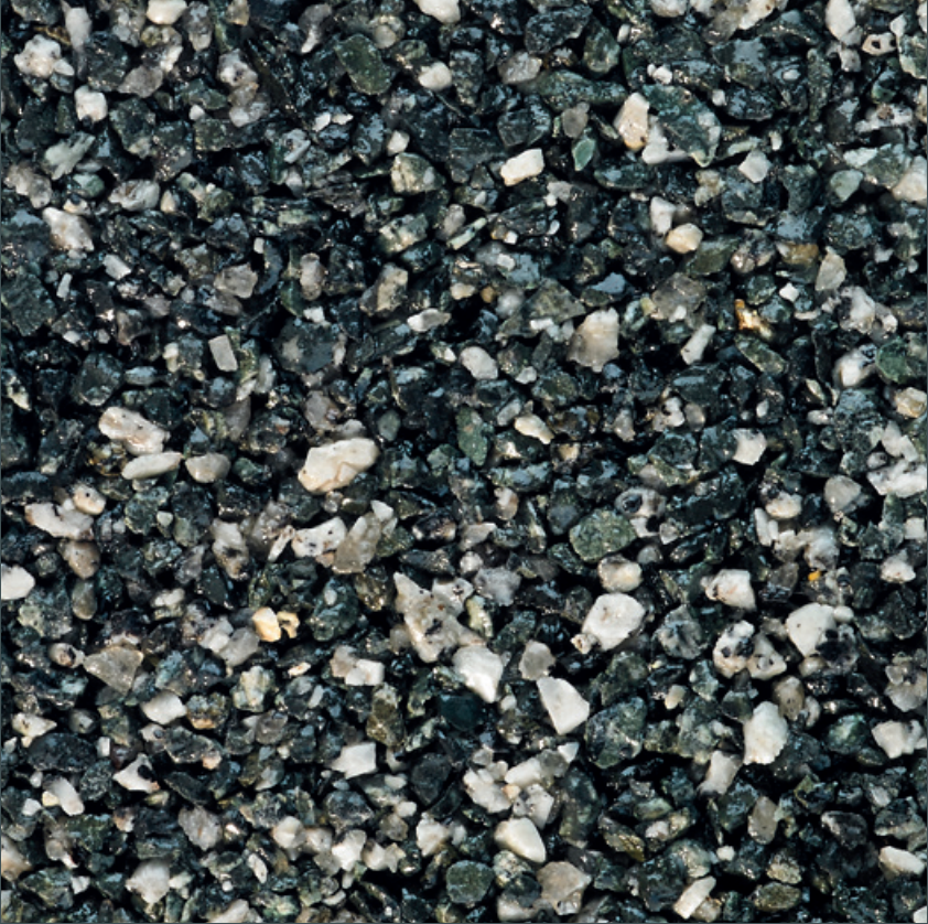 Slate grey blend, colour for resin driveways, footpaths, and patios.