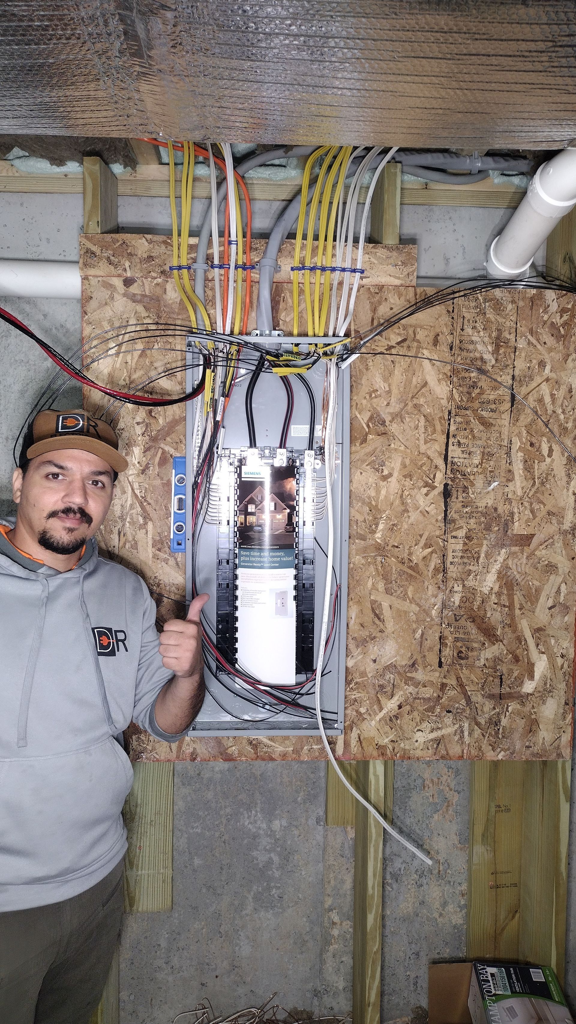 Residential electrical system — Hopedale, Massachusetts — DR Electric