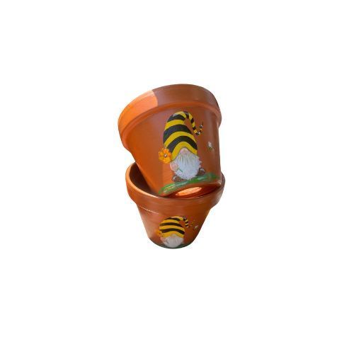 bespoke handpainted plant pots planters