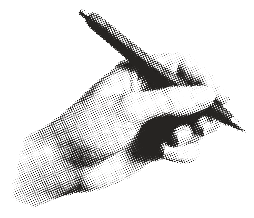 Hand holding a pen, writing.