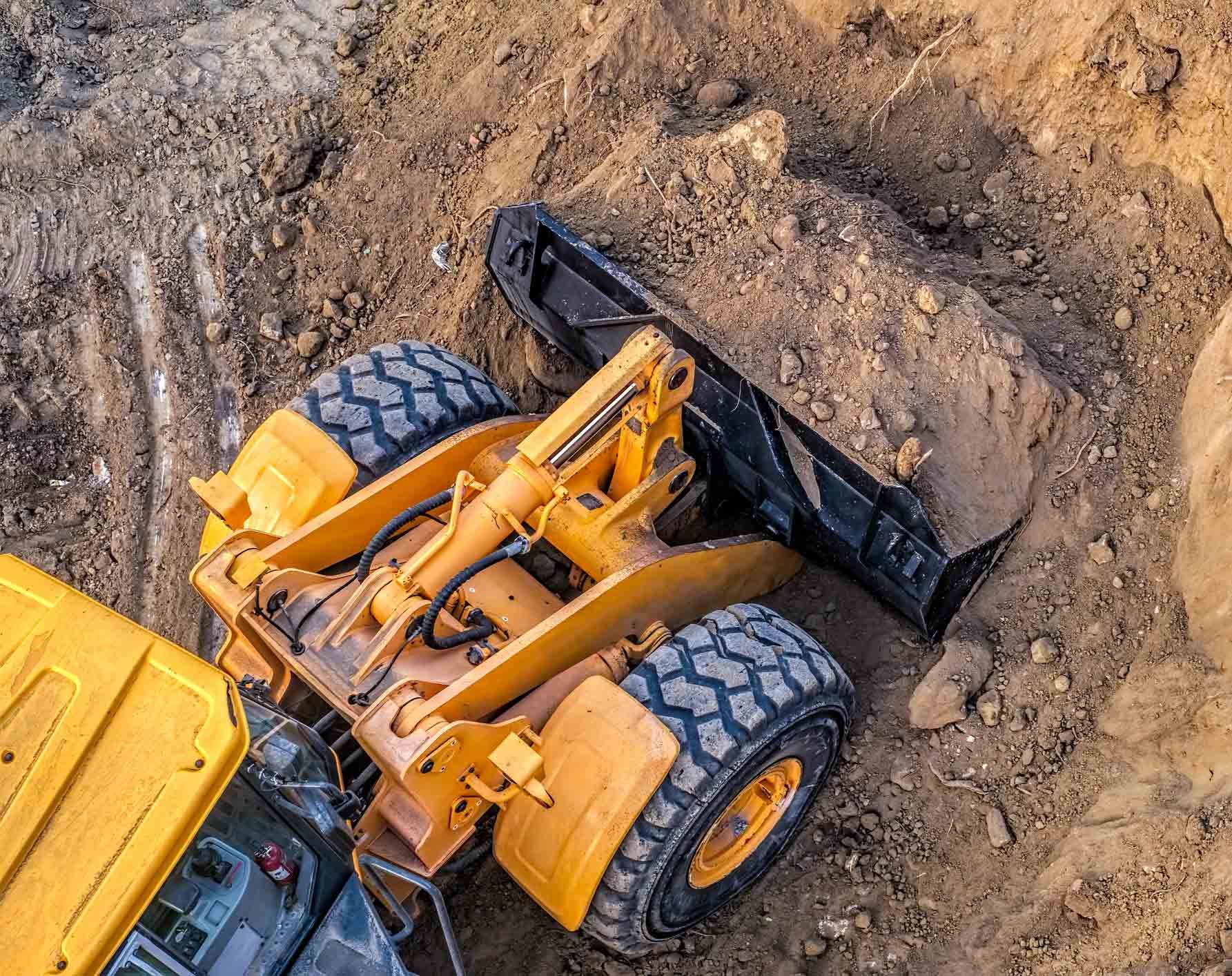 Excavation Process — Madisonville, KY — Steve Pleasant Excavating & Hauling