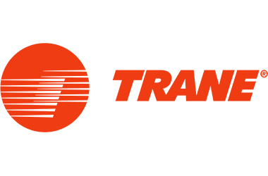A trane logo is shown on a white background