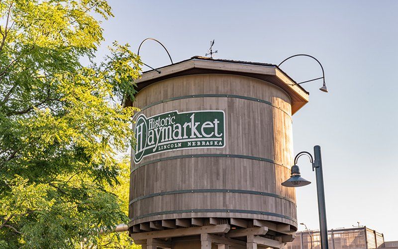 Lincoln, Nebraska Haymarket Water Tower