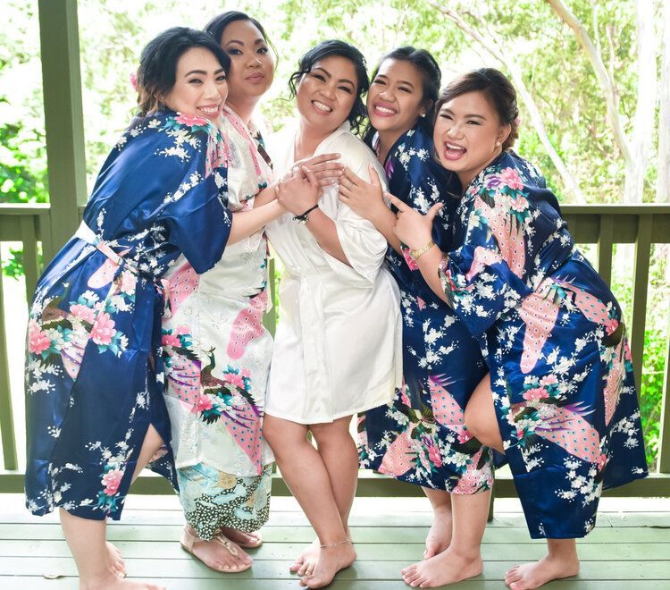 Bridal Party makeup gold coast by Jessica Cagney