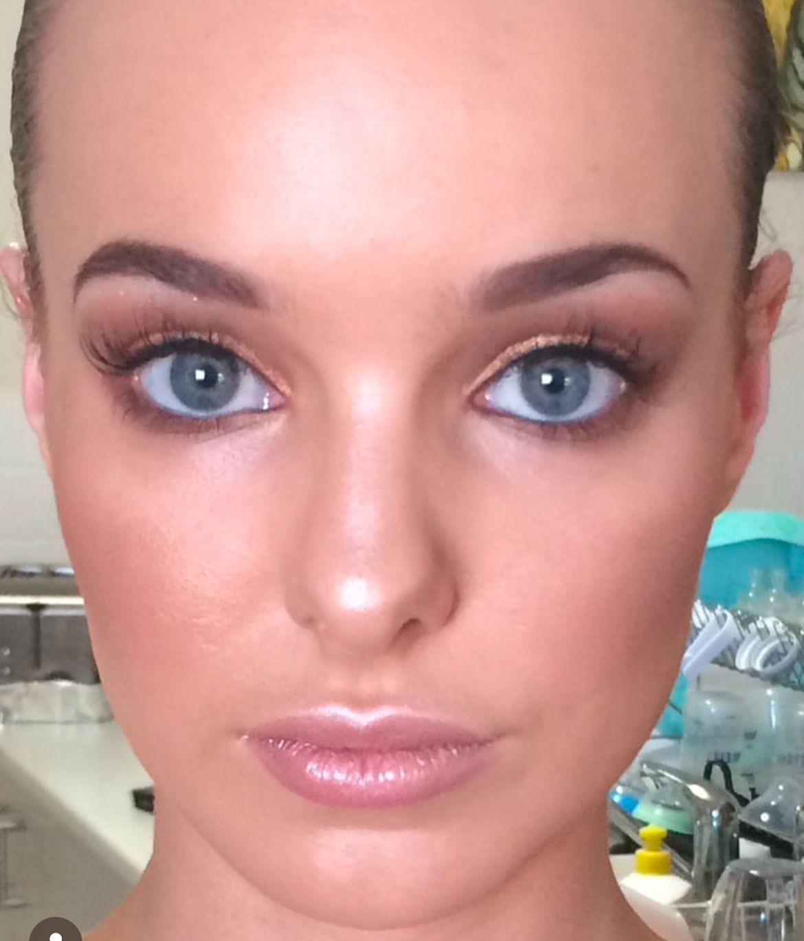 Model Test shoots Jessica Cagney makeup 