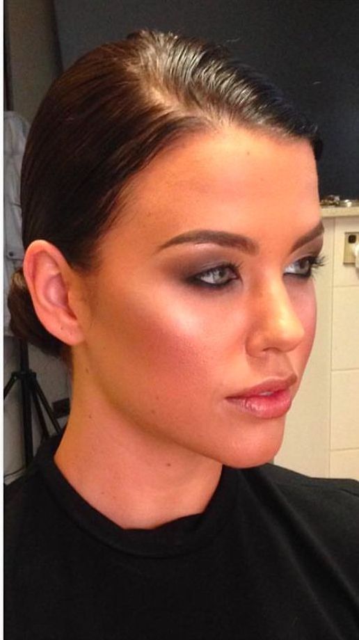 Model Test shoots Jessica Cagney makeup 