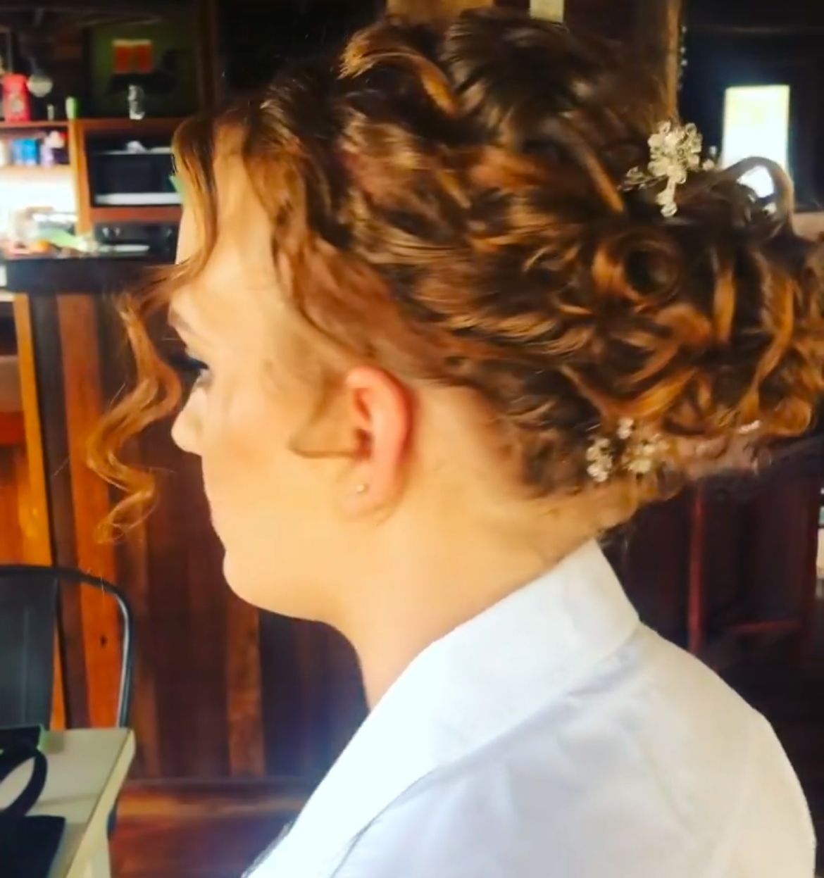 Formal hair Jessica Cagney