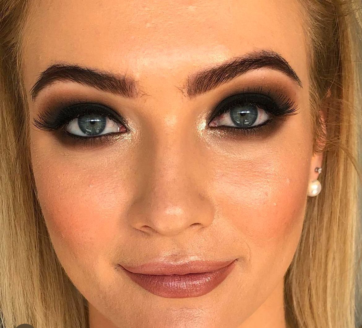 Model Test shoots Jessica Cagney makeup 