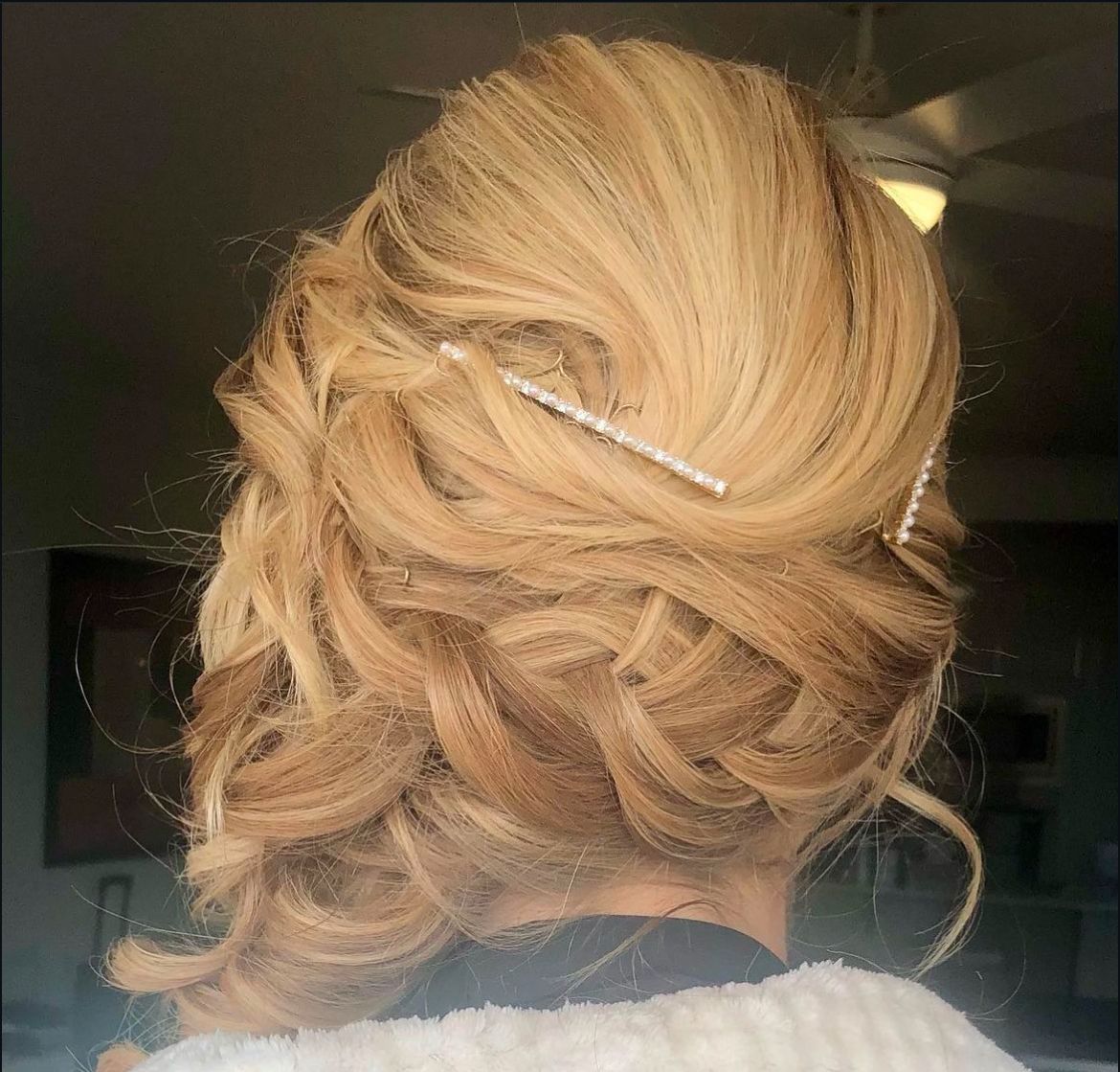 Hair for weddings gold coast Jessica Cagney