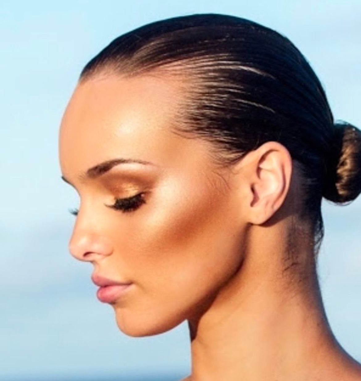 Model Test shoots Jessica Cagney makeup 