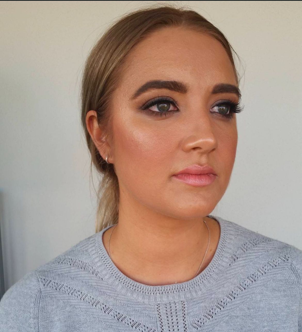 Trial for wedding makeup Jessica Cagney makeup