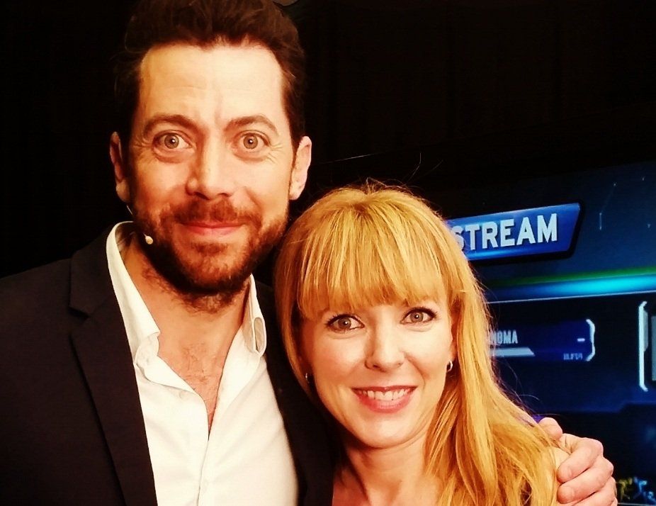 James Matherson BUTFA awards host Jessica Cagney makeup artist 