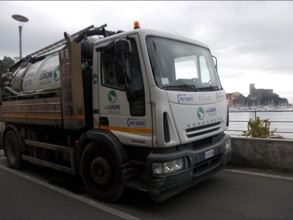 spurgo fognature Luigini Ecologia La Spezia