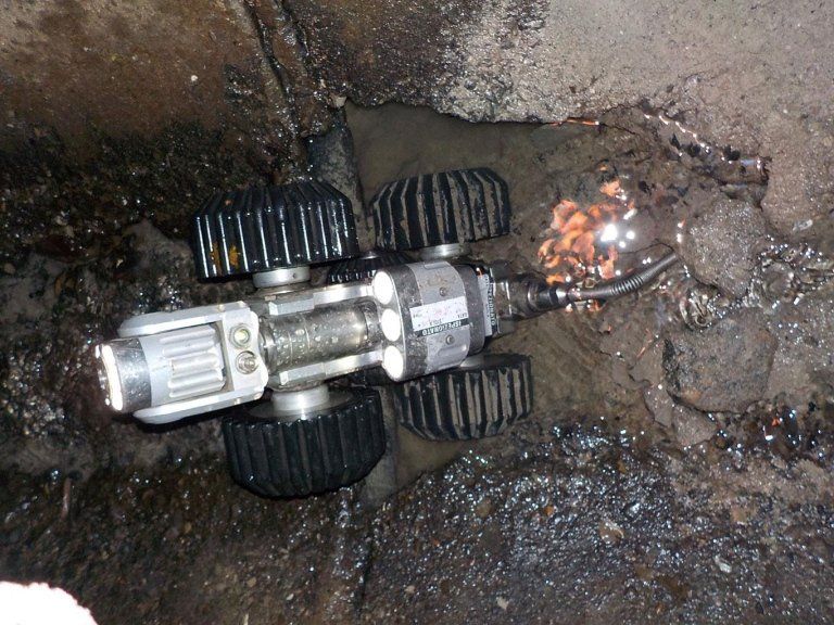 robot per videoispezione fognatura Luigini Ecologia