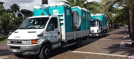 noleggio bagni chimici Luigini Ecologia La Spezia