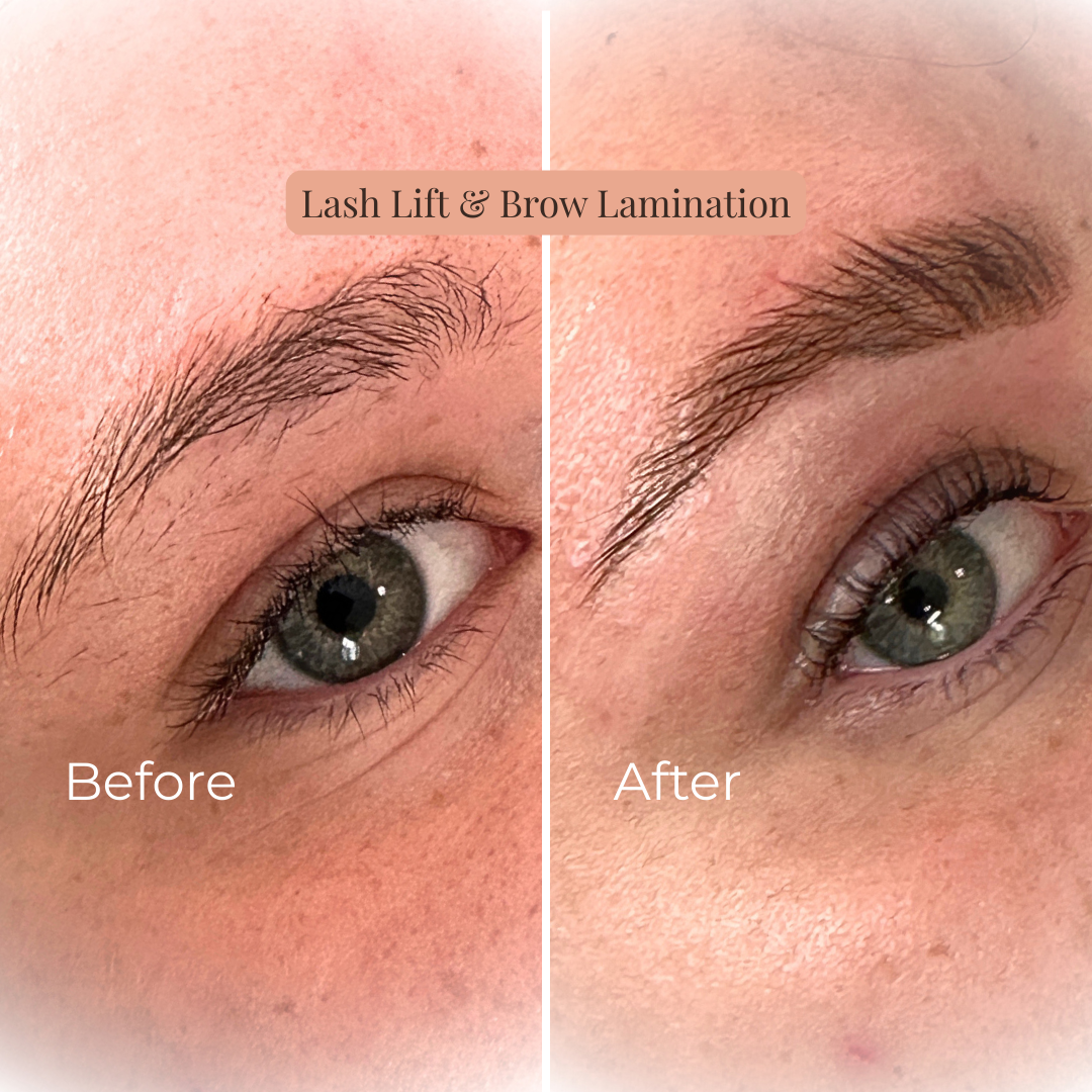 lash lift and brow lamination treatment results by Jax-Glam Beauty Bristol