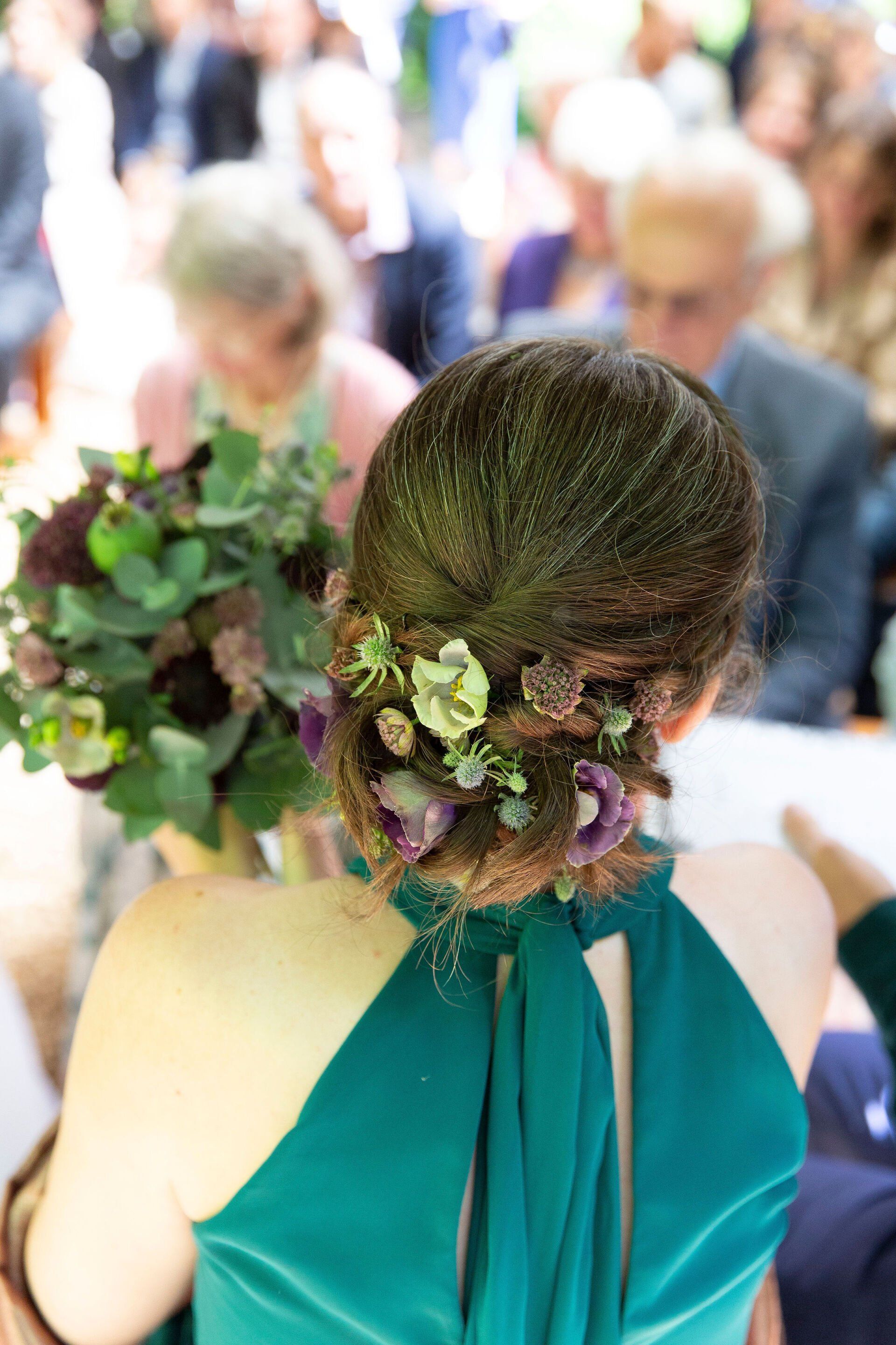 Why I love adding flowers to Wedding Hair :-)
