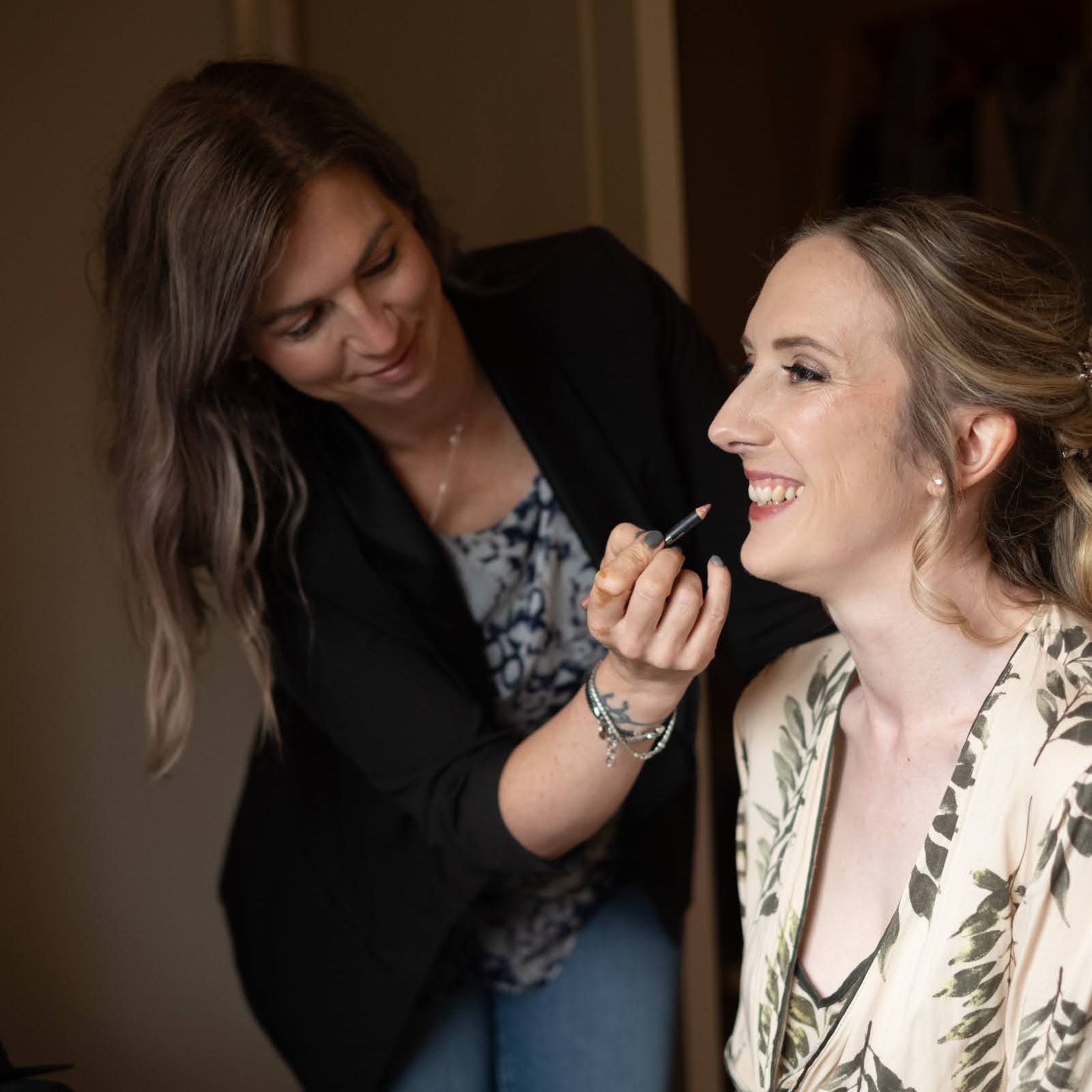 Jax Glam Beauty Bride Bridesmaids Wedding Hair Airbrush Makeup September 16 at Court Colman Manor, Bridgend by Andrew Into The Heart Photography