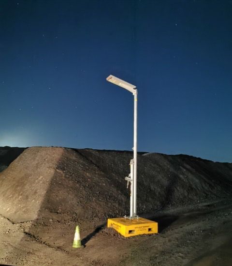 All-in-one solar lights