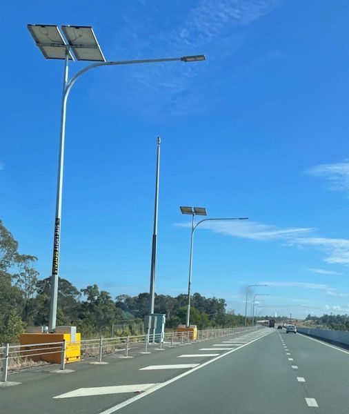 Solar street lights
