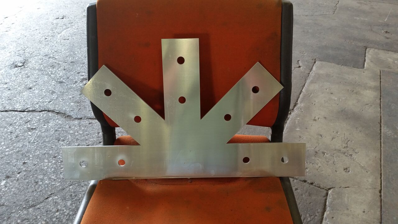 0.375 Aluminum Decorative Exposed Beam Hardware - Custom Cutting in East Chicago, IN