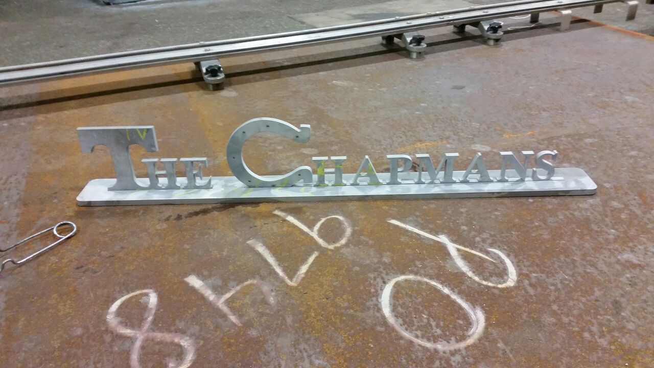 0.375 Inch This Stainless Decoration - Custom Cutting in East Chicago, IN