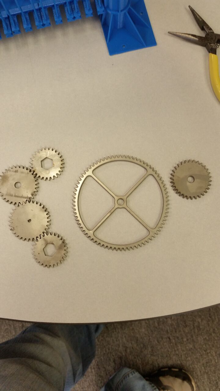 11 Gauge Stainless Gears - Custom Cutting in East Chicago, IN