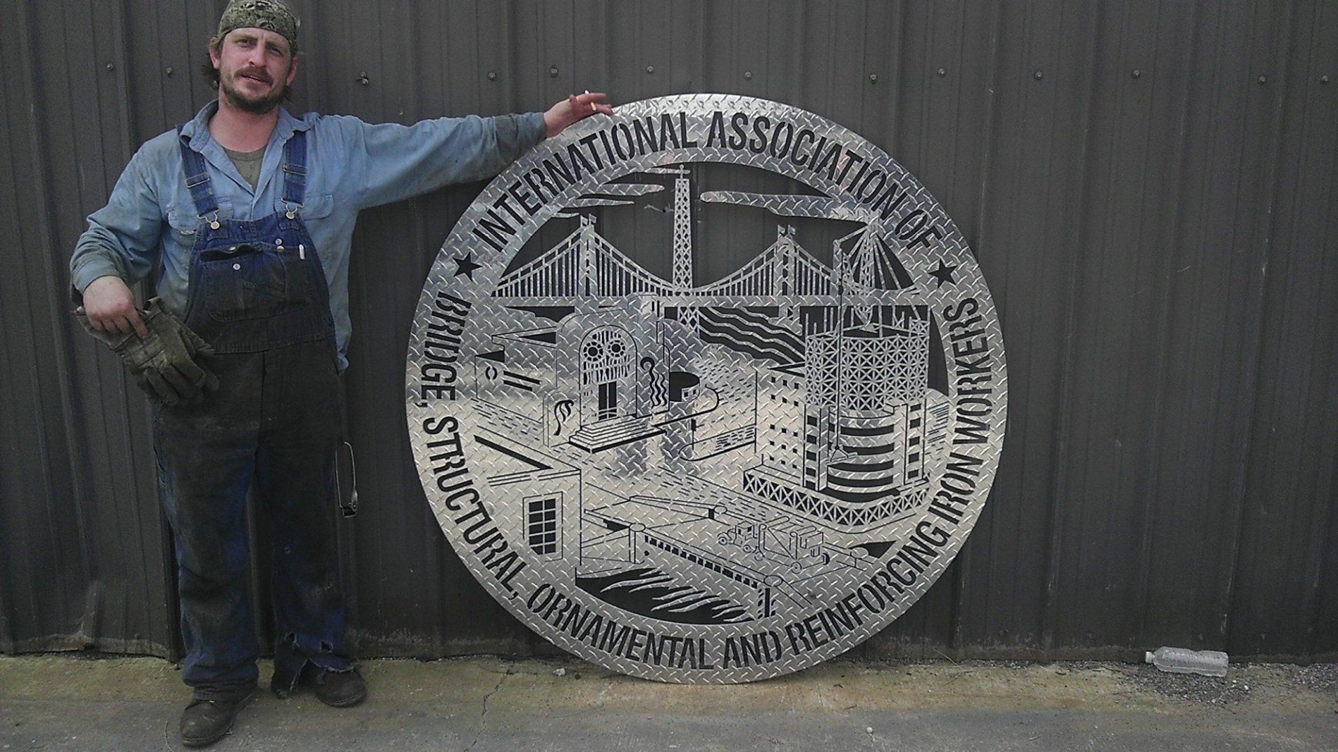 0.25 Aluminum Tread Plate 5 Foot Diameter - 5 foot diameter - 0 - Custom Cutting in East Chicago, IN
