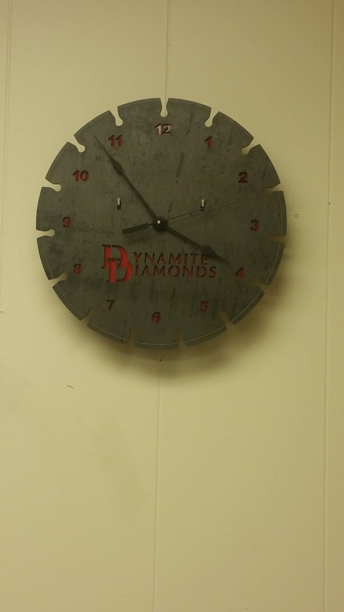 10 Gauge Steel Clock - Custom Cutting in East Chicago, IN