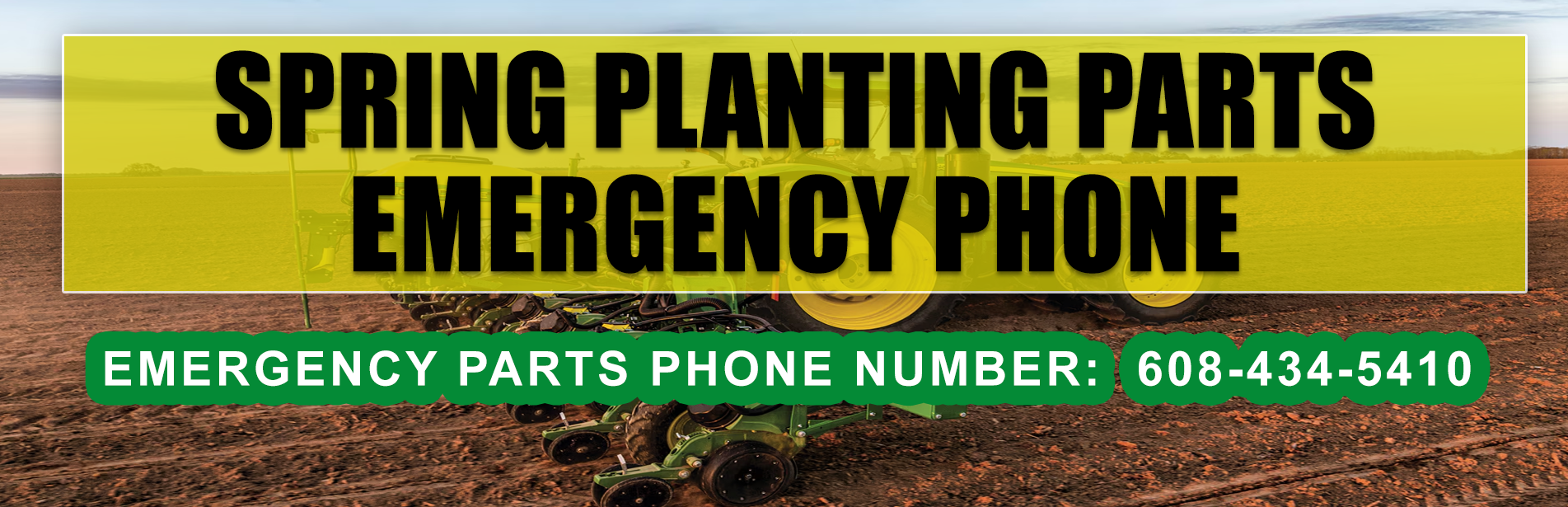 Spring Planting Parts Emergency Phone