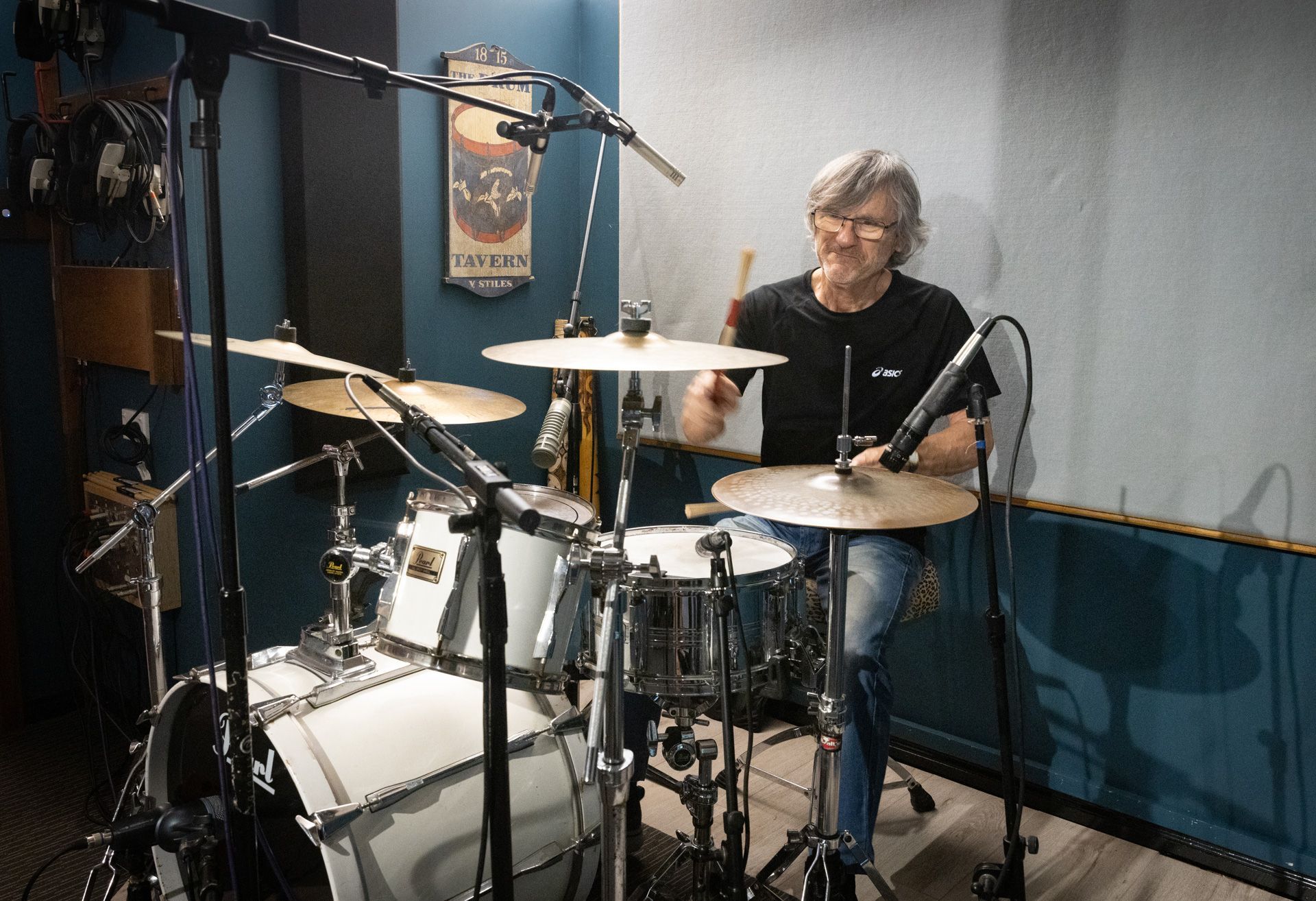 Nigel Playing Drums | Cairns, QLD | Pegasus Studios