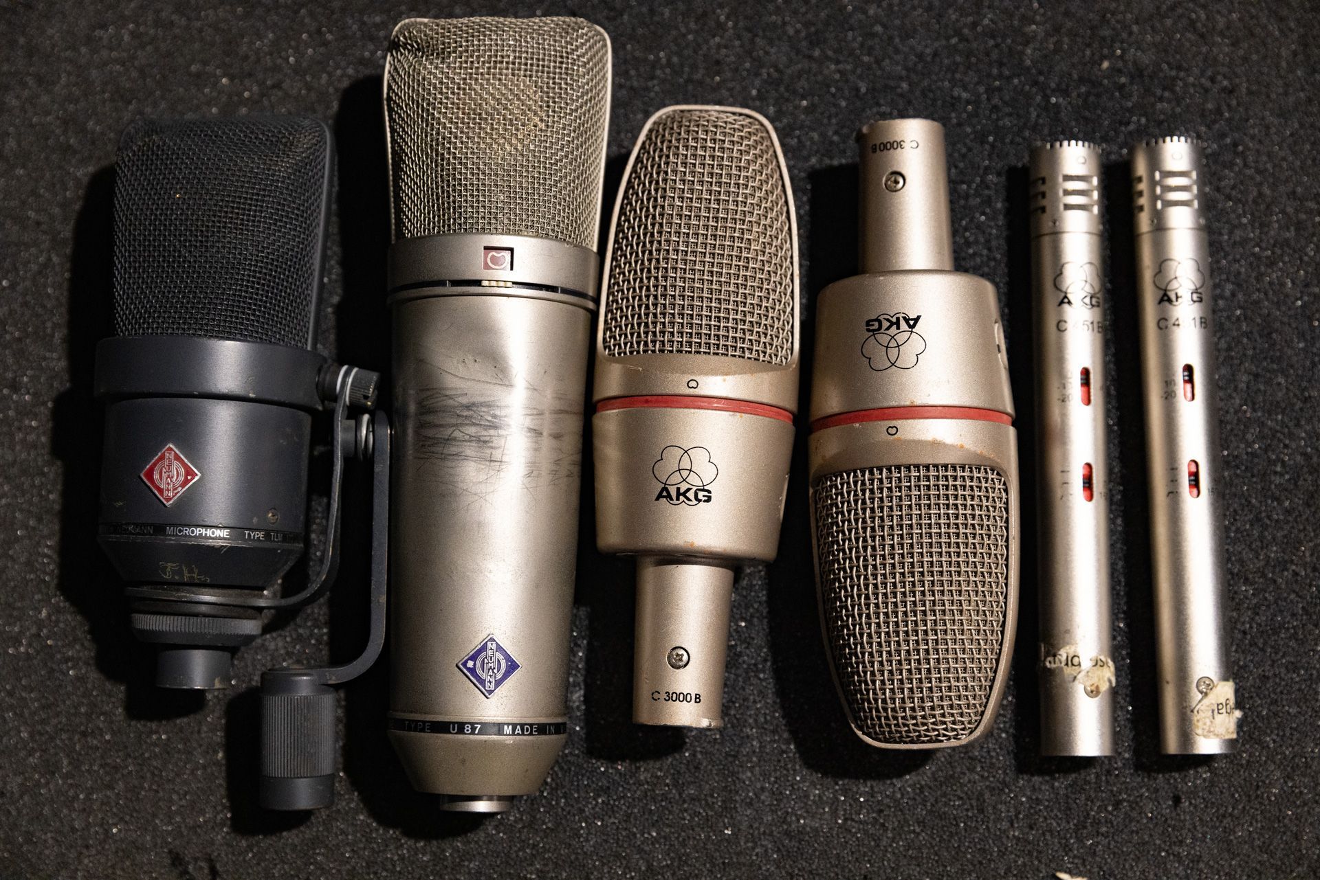 Different Microphones | Cairns, QLD | Pegasus Studios