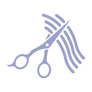 Scissor And Hair Icon — Lee Summit, MO — Her Beauty Hair Salon & Boutique