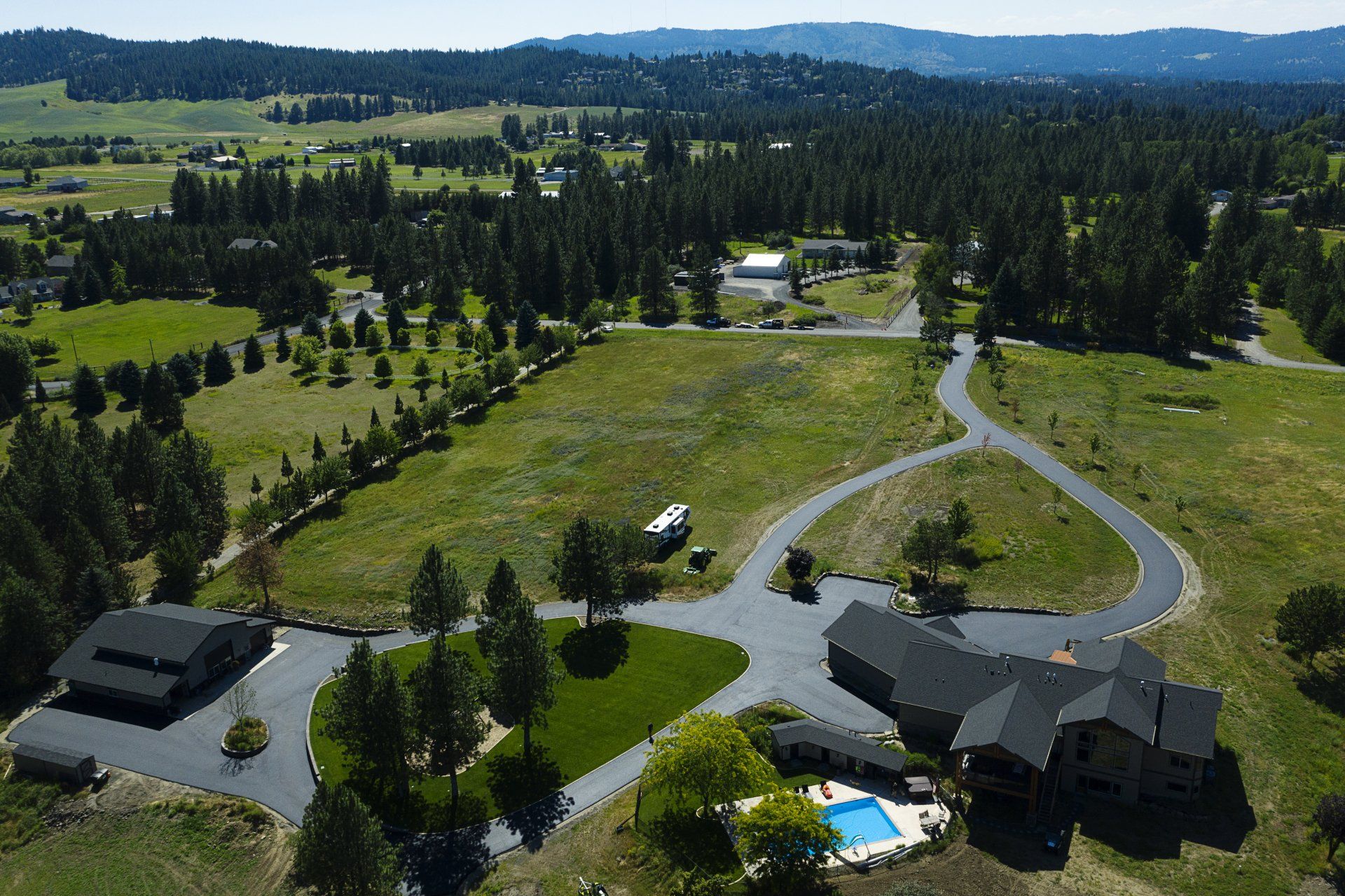 Residential Driveways — Spokane Valley, WA — Black Diamond Asphalt Paving LLC