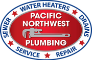 A logo for pacific northwest plumbing service and repair