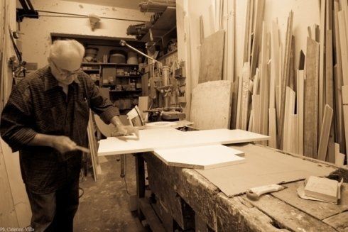 taglio a misura di tavola in legno