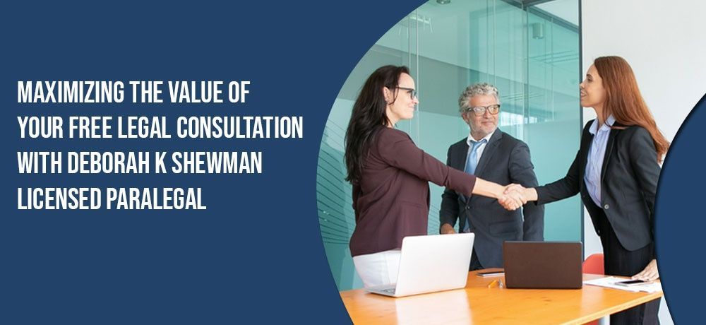 A woman is shaking hands with a man in an office.