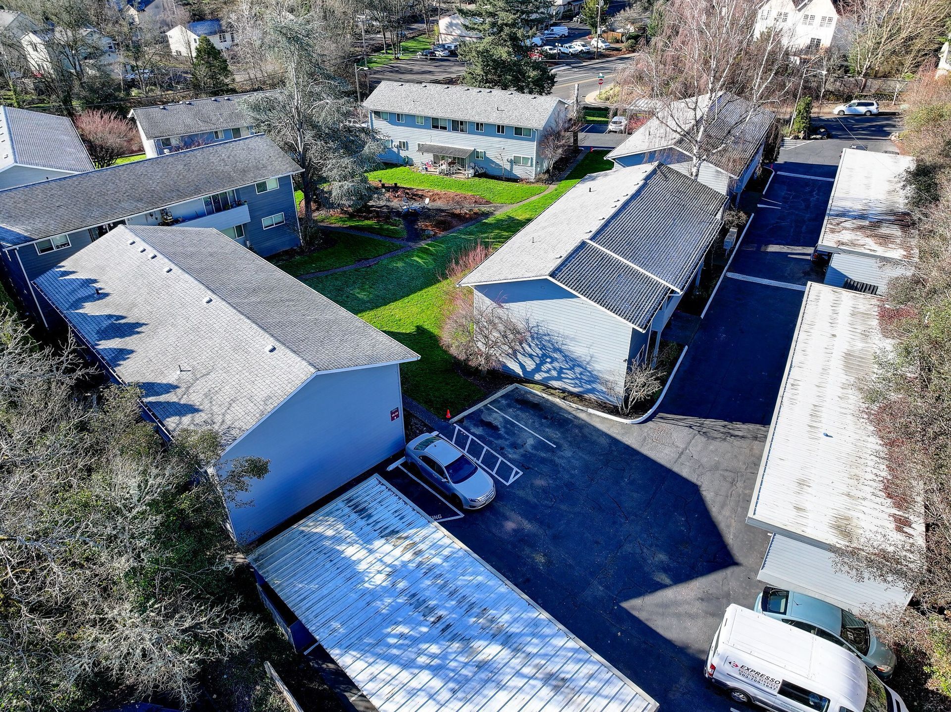 Arial View of Ivy Terrace Apartments