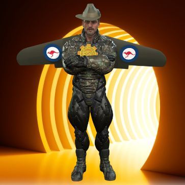 A statue of a man riding on the back of a turtle.