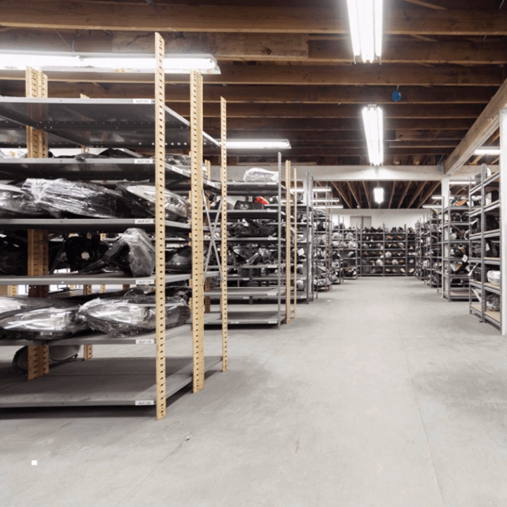 Shelves Of Assorted Car Parts — Houston, TX — Lonestar Imports