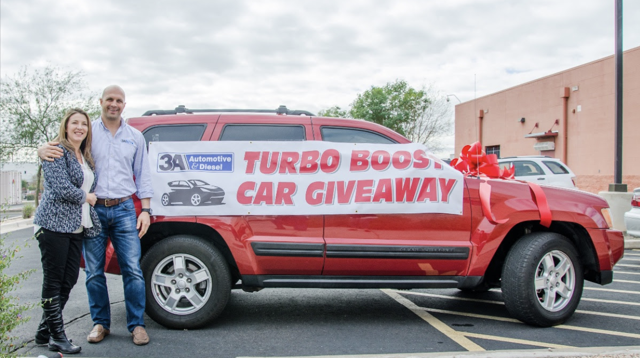 Turbo Boost Car Giveaway